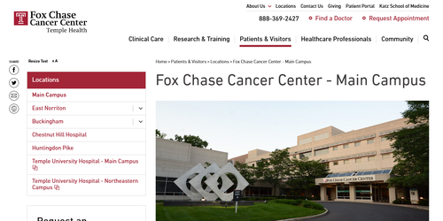 Fox Chase Cancer Ctr