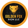 Golden Fox Sign
