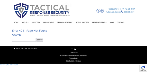 Tactical Response Security Consulting Inc